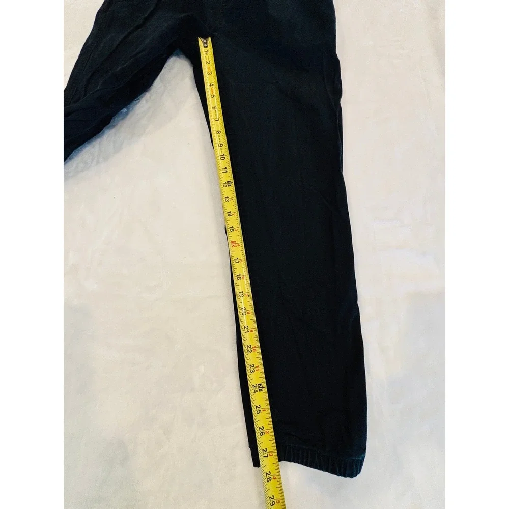 Old Navy Modern Jogger Built-In Flex Pants Black Elastic Waist Mens Large